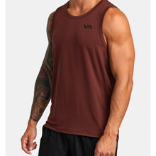 Top RVCA Sport Vent Sl brązowy - Adventure Sports
