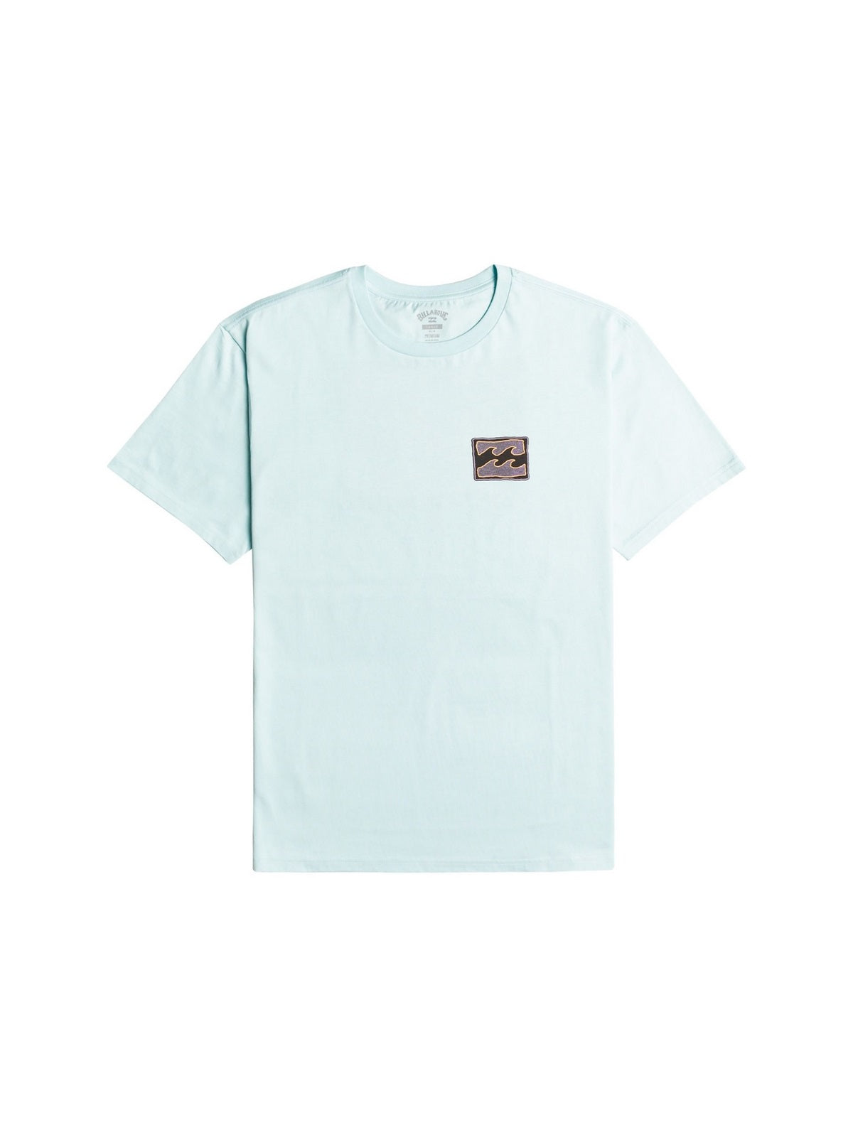 T-Shirt męski BILLABONG Crayon Wave Ss M Tees - niebieski