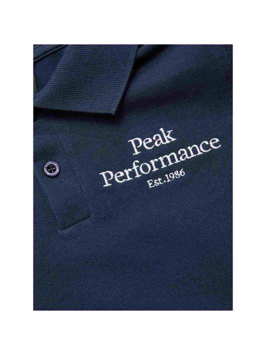 Koszulka polo Peak Performance Jr Original Polo granatowy