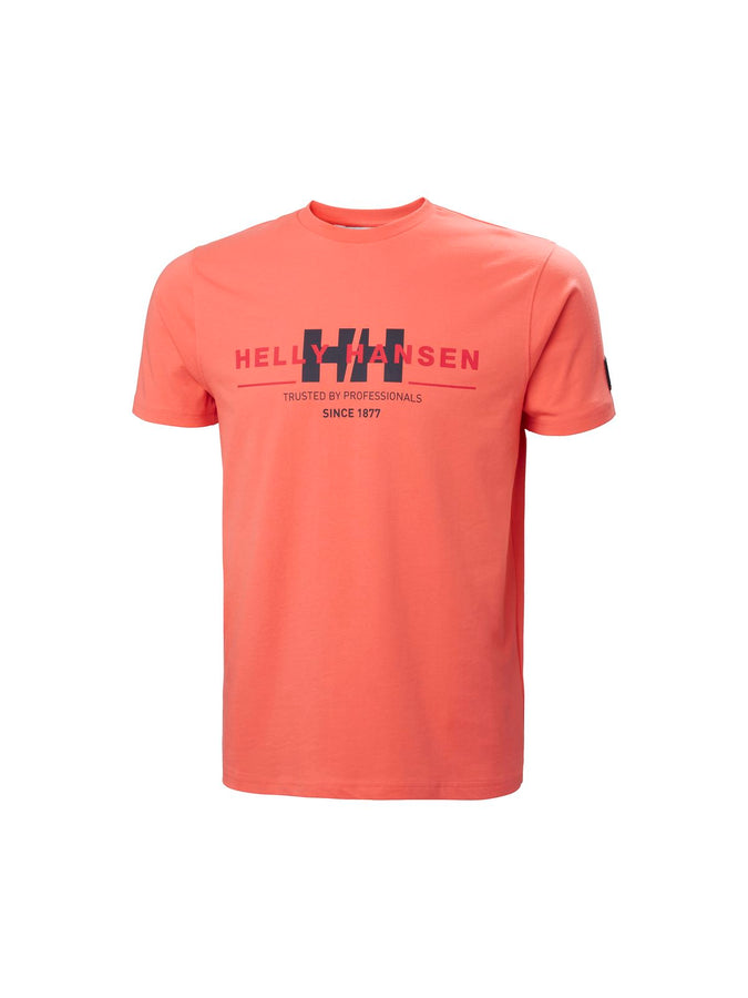 T-Shirt Helly Hansen Rwb Graphic T-Shirt pomarańczowy