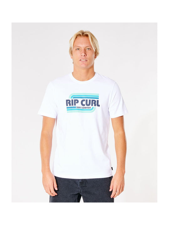 T-Shirt RIP CURL Surf Revival Yeh Mumma Tee - biały