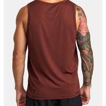 Top RVCA Sport Vent Sl brązowy - Adventure Sports
