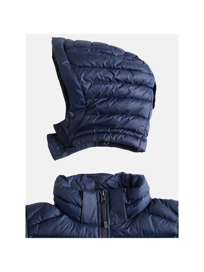 Kurtka puchowa Peak Performance Jr Frost Down Hood Jacket niebieski