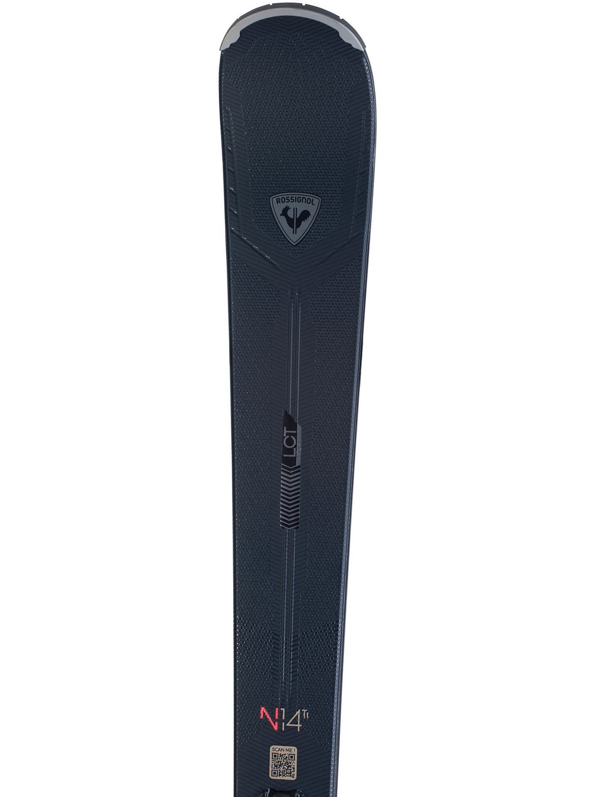 Narty ROSSIGNOL NOVA 14 Ti + wiązania LOOK NX12 Konect GW B80 Black chrome - Adventure Sports