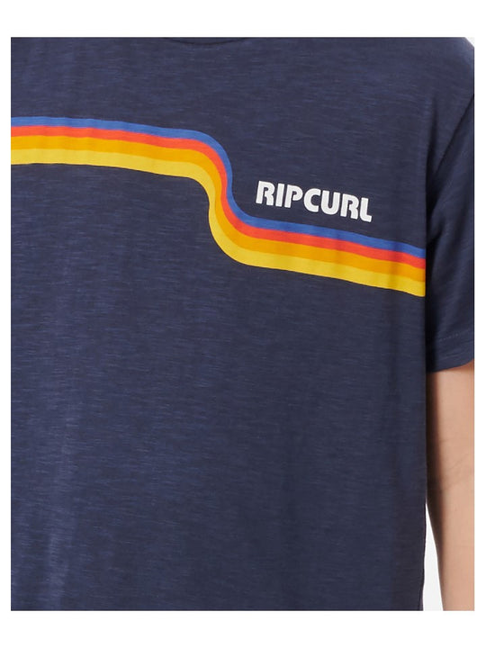 T-Shirt RIP CURL SURF REVIVAL TEE-BOYS granatowa - Koszulka - Adventure Sports
