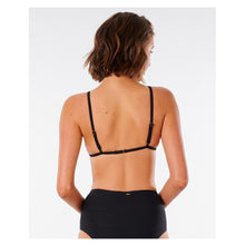 Biustonosz kąpielowy RIP CURL Premium Surf Banded Fixed Tri czarny - Stroje kąpielowe - Adventure Sports
