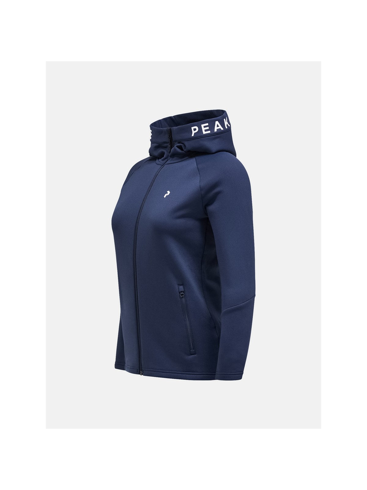 Bluza Peak Performance W Rider Zip Hood granatowy