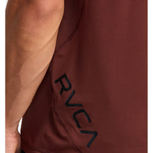 Top RVCA Sport Vent Sl brązowy - Adventure Sports
