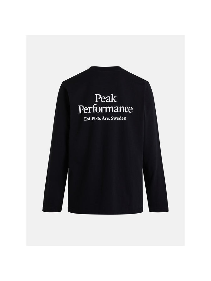 Koszulka Peak Performance M Original Backprint LS czarny