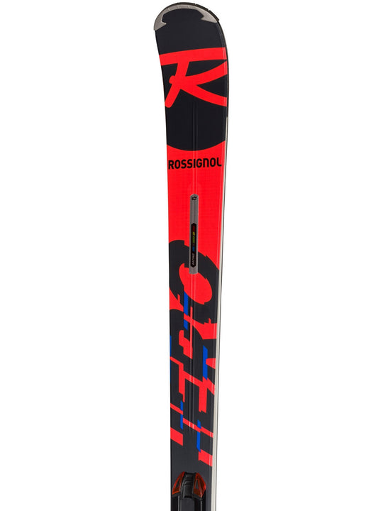 Narty ROSSIGNOL HERO ELITE LT TI K + wiązania LOOK NX 12 K.GW B80 BLACK ICON - Adventure Sports
