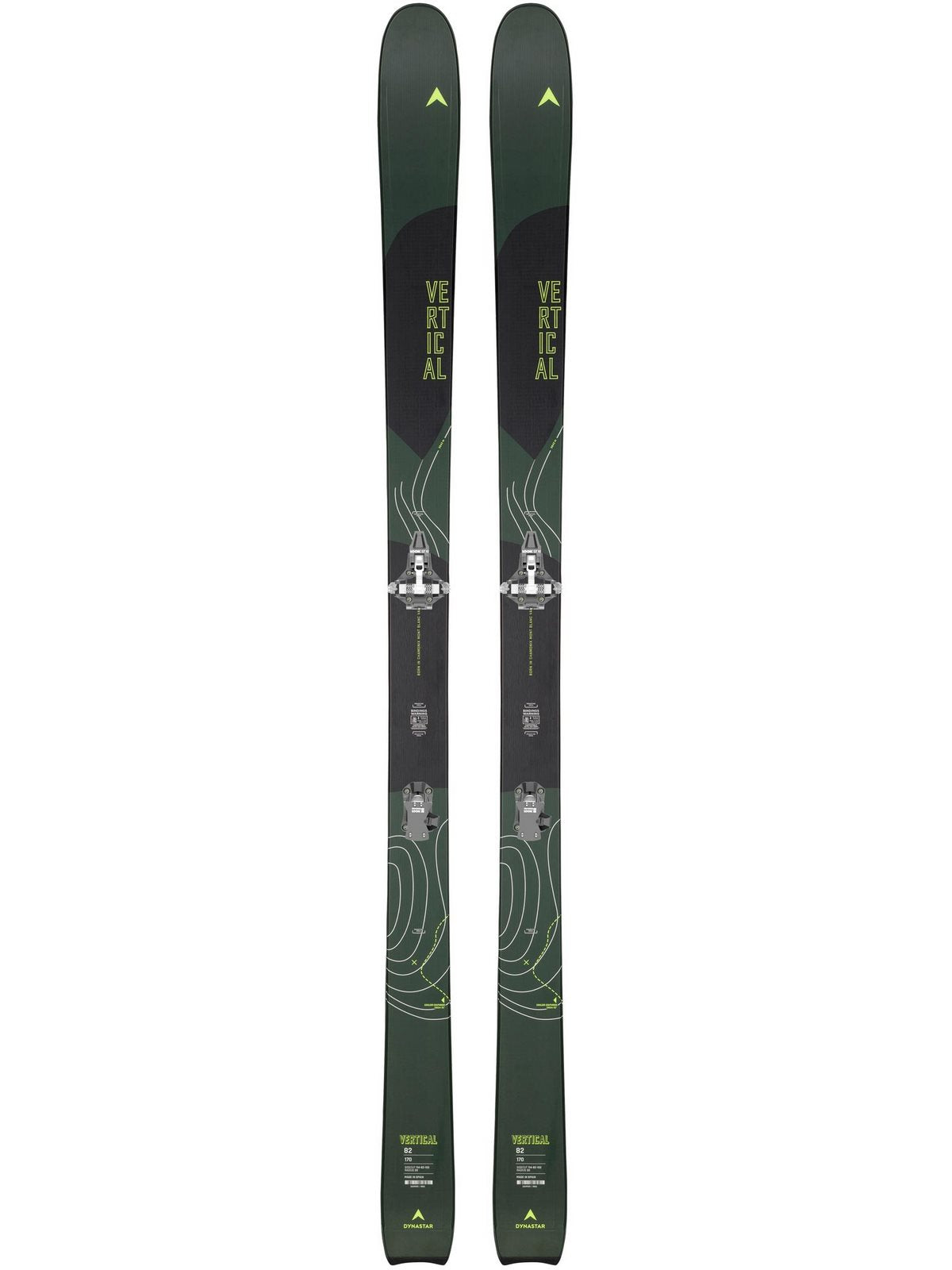 Narty skitourowe DYNASTAR VERTICAL + wiązania LOOK ST 10 BK WHT