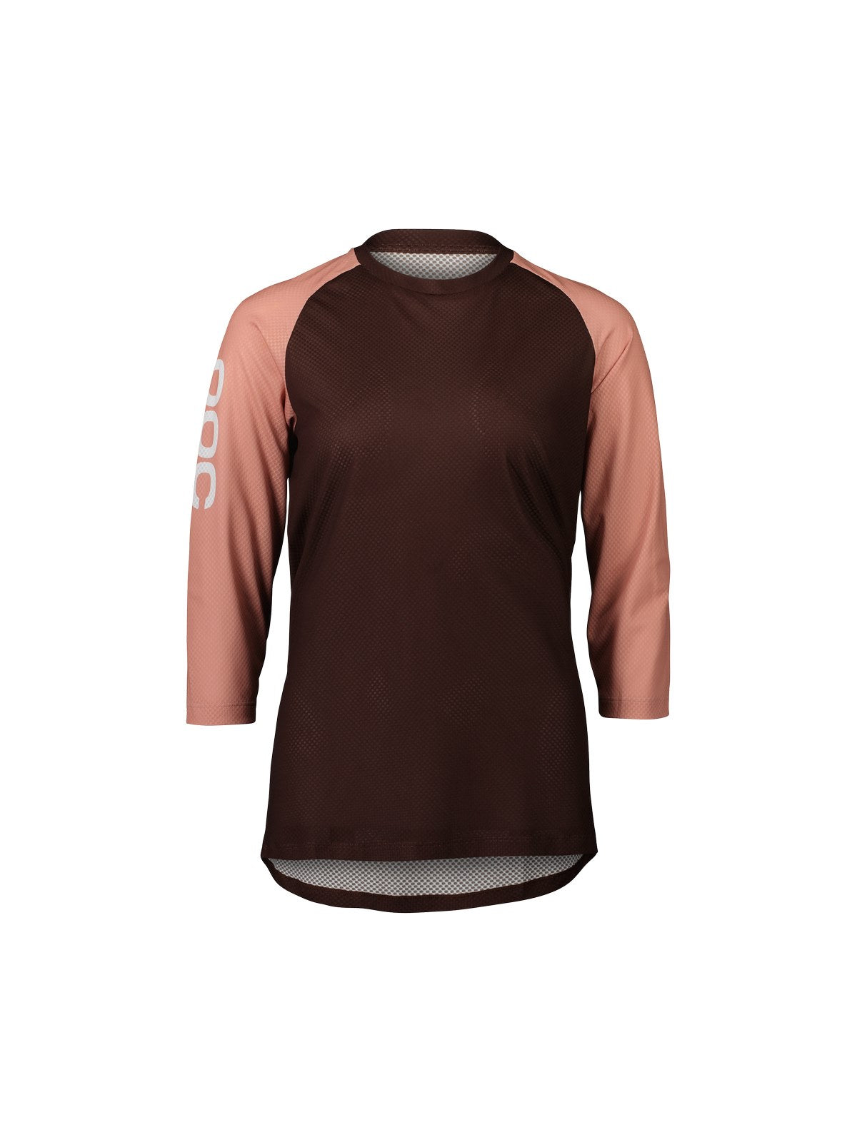 Koszulka rowerowa POC W's MTB Pure 3/4 Jersey brązowy