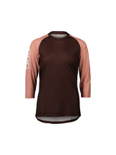 Koszulka rowerowa POC W&#39;s MTB Pure 3/4 Jersey brązowy
