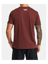 T-Shirt RVCA Va Rvca Blur Ss brązowy