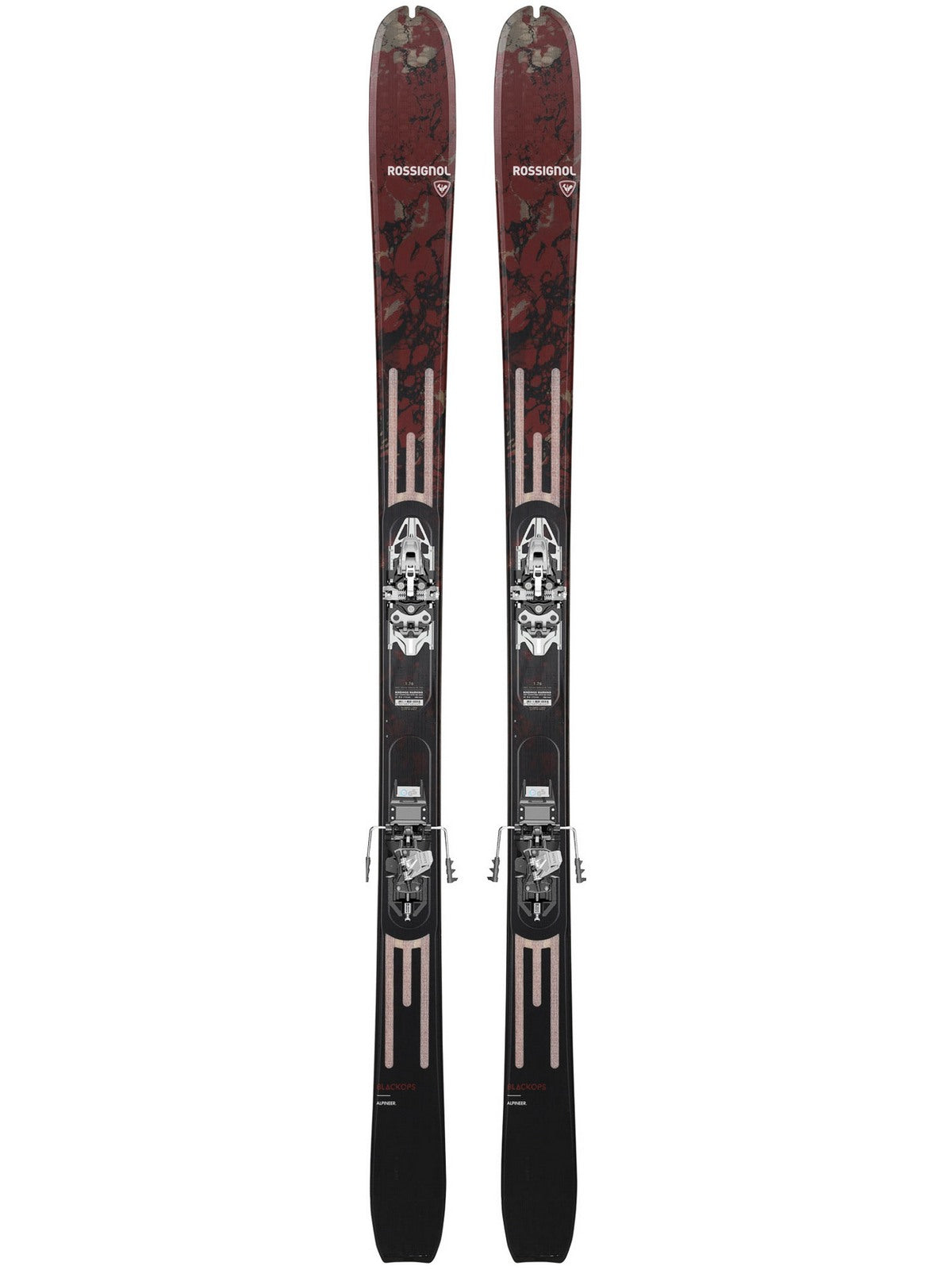 Narty skitourowe ROSSIGNOL BLACKOPS ALPINEER + wiązania LOOK HM ROT.10 DM B90