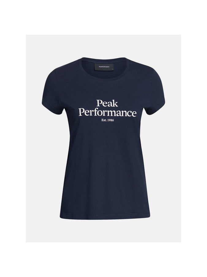 T-Shirt Peak Performance W ORIGINAL TEE granatowy
