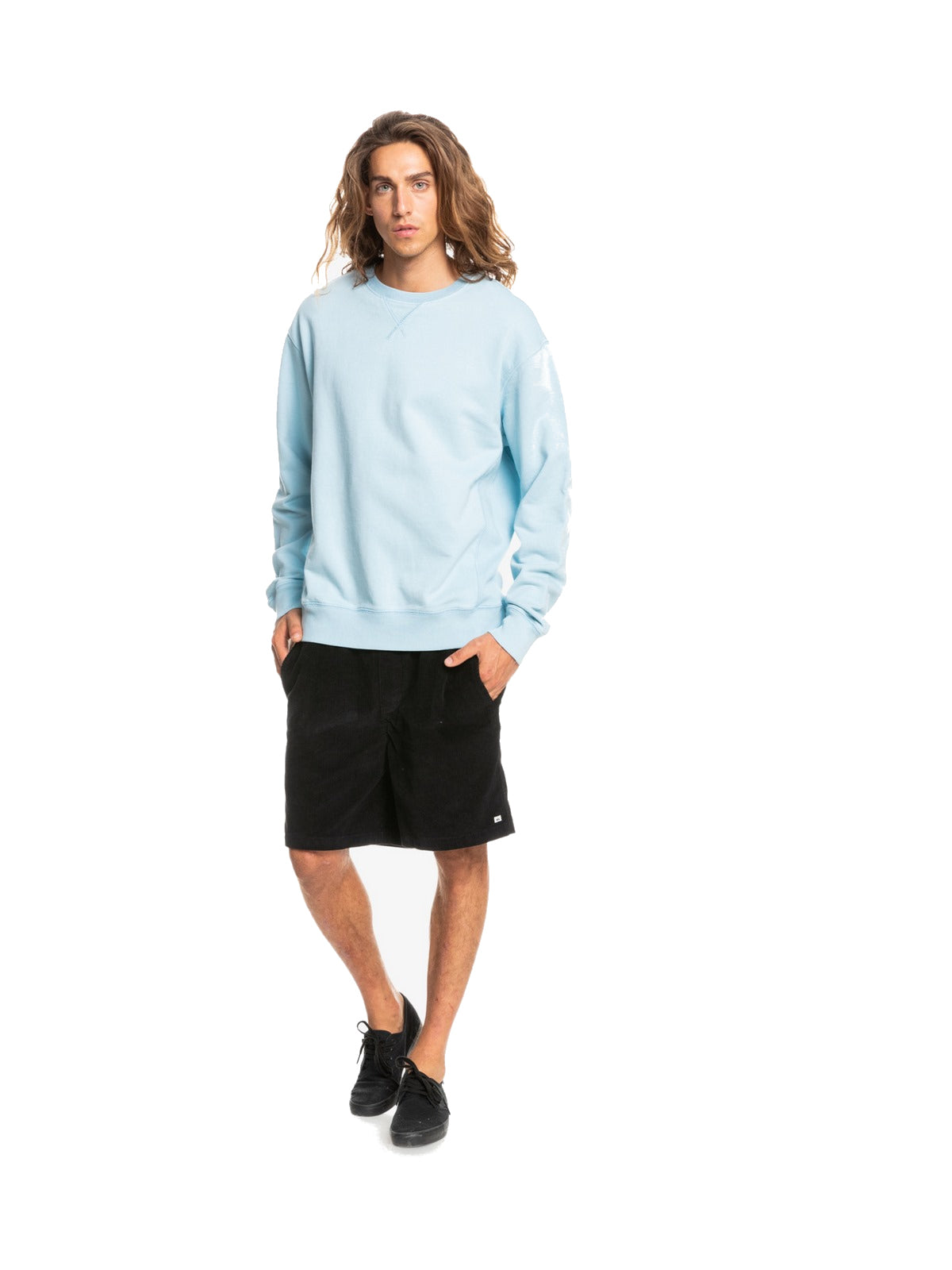 Bluza męska QUIKSILVER Trip Away Over - niebieski - Adventure Sports