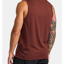 Top RVCA Sport Vent Sl brązowy - Adventure Sports
