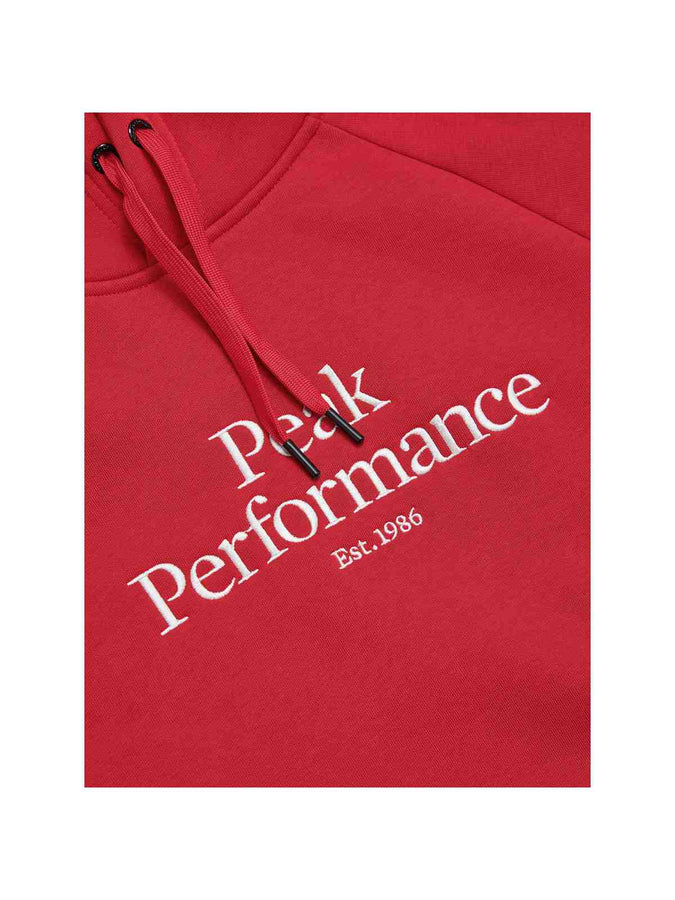 Bluza Peak Performance M Original Hood czerwony
