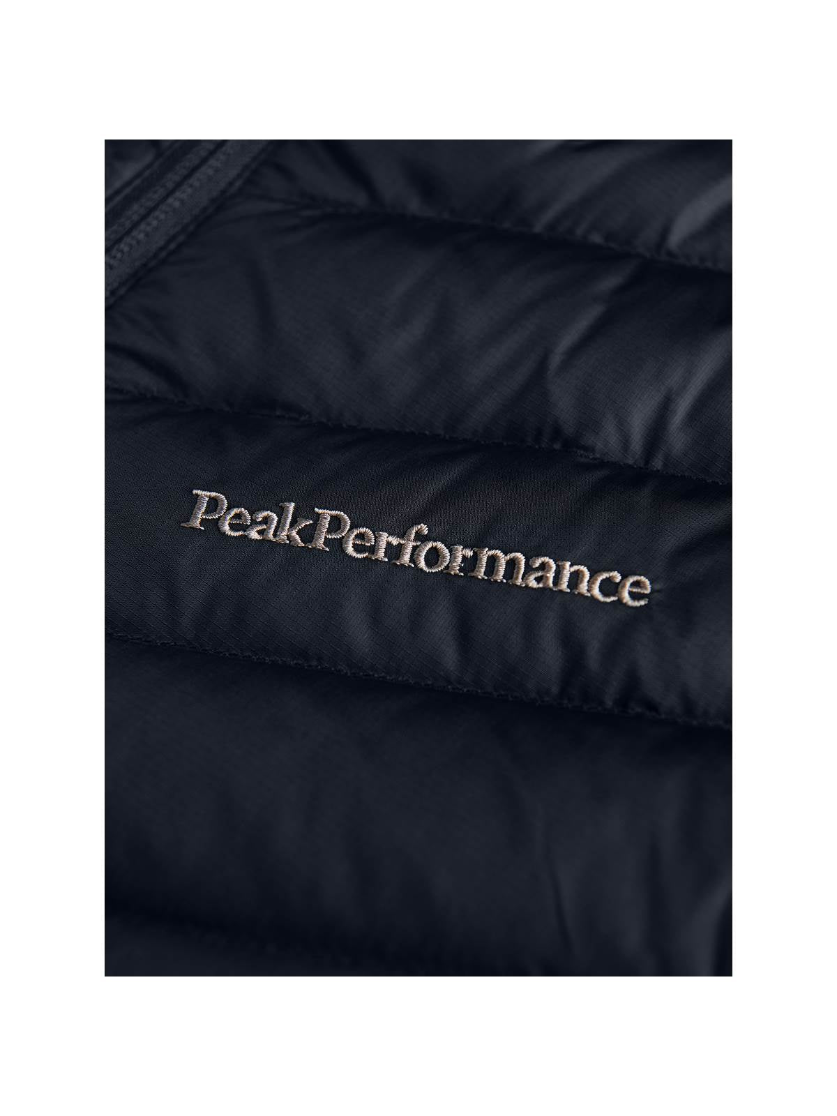 Kurtka puchowa Peak Performance W Frost Down Hood Jacket czarny