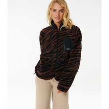 Bluza polarowa RIP CURL Locals Only Polar Fleece brązowe - Adventure Sports
