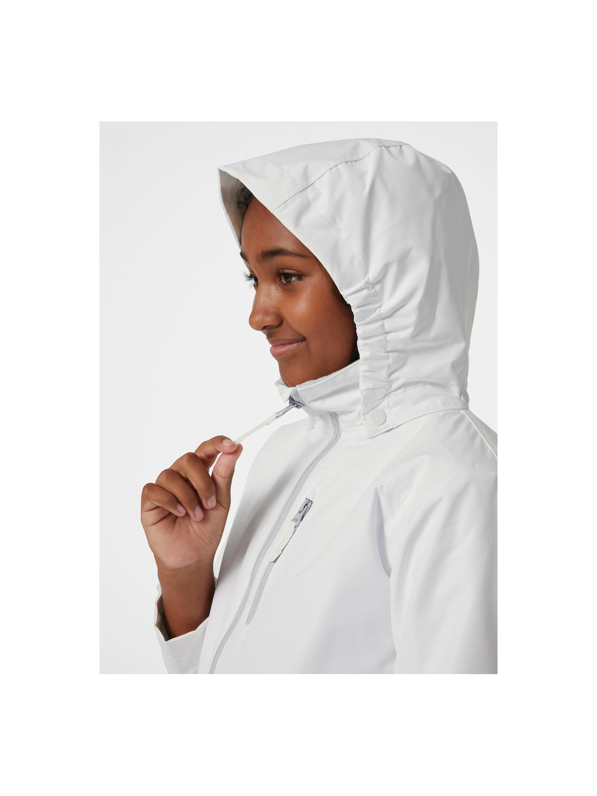 Kurtka dziecięca Helly Hansen Jr Crew Midlayer Jacket biały - Adventure Sports