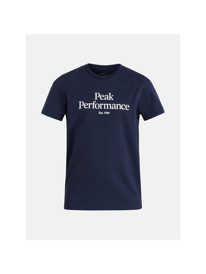 T-Shirt  Peak Performance Jr Original Tee niebieski