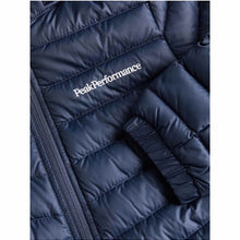 Kurtka puchowa Peak Performance Jr Frost Down Hood Jacket niebieski - narciarska - Adventure Sports
