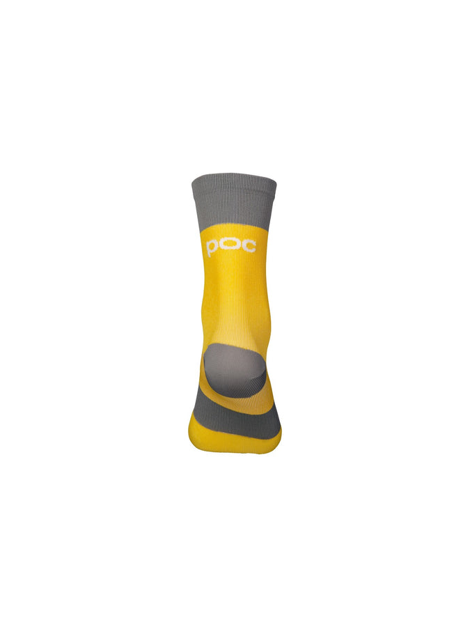 Skarpety rowerowe POC Y's Essential MTB Sock żółto szary