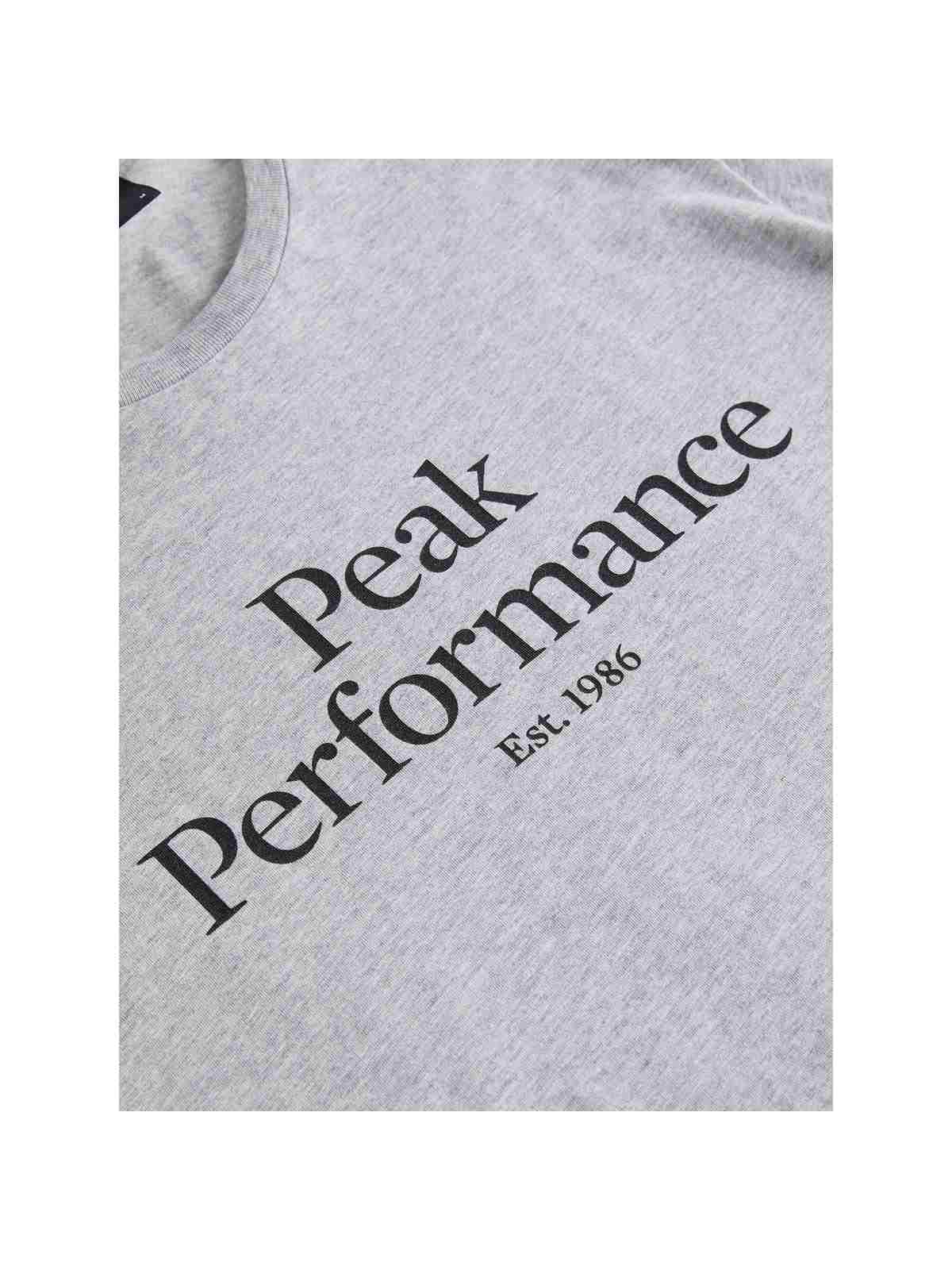 T-Shirt Peak Performance M Original Tee szary