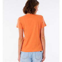 T-Shirt damski RIP CURL CLASSIC SHORE TEE pomarańczowy - Koszulka - Adventure Sports
