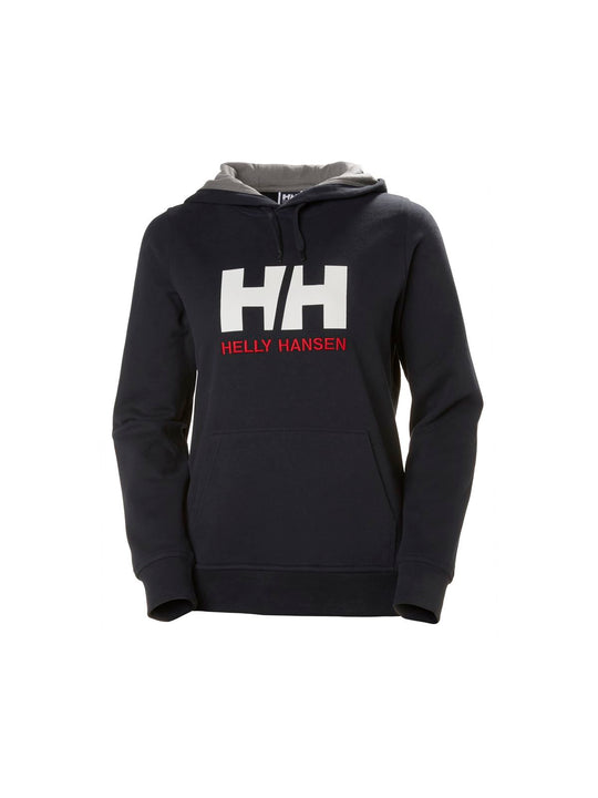 Bluza Helly Hansen W Hh Logo Hoodie-granatowy