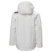 Kurtka dziecięca Helly Hansen Jr Crew Midlayer Jacket biały - Adventure Sports
