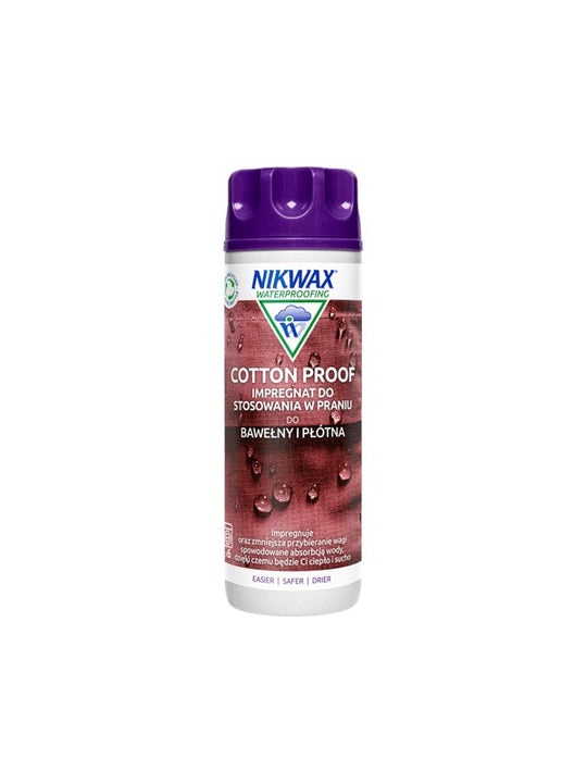 Impregnat do odzieży bawełnianej Nikwax Cotton Proof 300 ml - Środki Czyszczące - Adventure Sports
