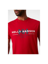 T-Shirt Helly Hansen Rwb Graphic T-Shirt czerwony