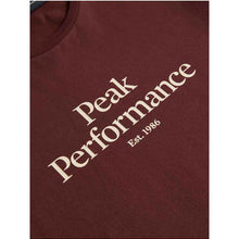 T-Shirt Peak Performance W Original Tee różowy - Koszulka - Adventure Sports
