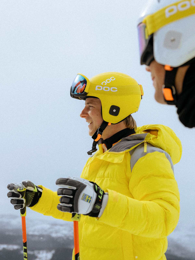 Kask narciarski POC Skull Dura X MIPS żółty