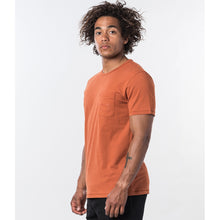 T-Shirt męski RIP CURL ECO CRAFT S/S TEE ceglasty - Koszulka - Adventure Sports
