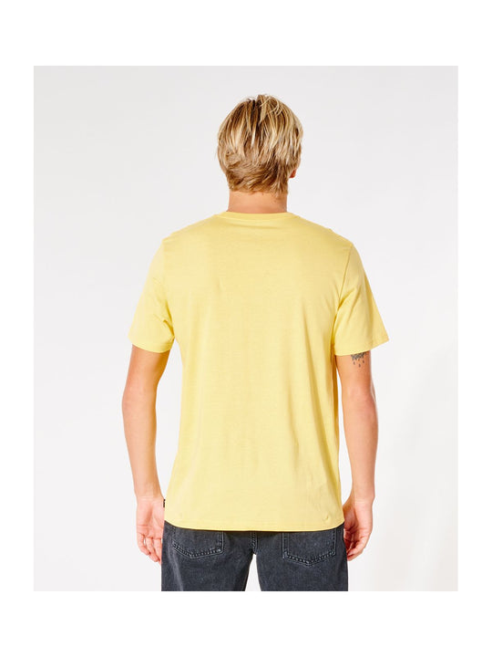 T-Shirt RIP CURL Fill Me Up Tee - żółty
