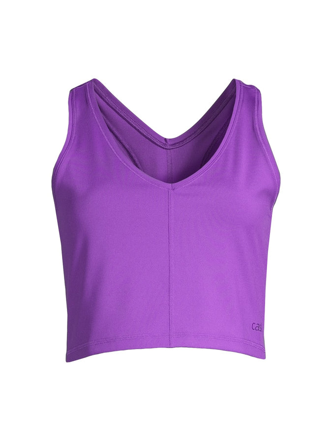 Top CASALL Sharp Back Sport Top fioletowy