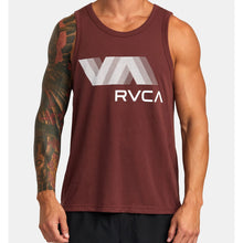 Top RVCA Va Rvca Blur Tank brązowy - Adventure Sports
