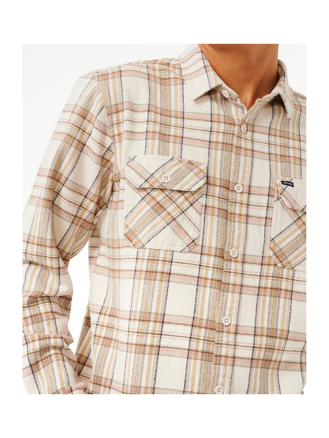 Koszula flanelowa RIP CURL Griffin Flannel Shirt beżowy