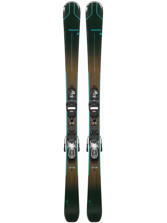 Narty ROSSIGNOL EXPERIENCE 74 W XP + wiązania LOOK W10 GW BLACK SPARKLE - Adventure Sports
