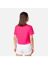 T-Shirt Rossignol W Rossi Tee Crop różowy
