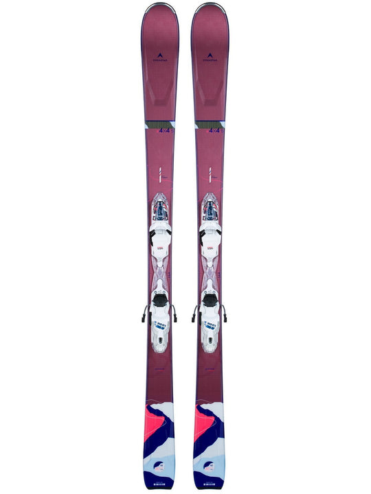 Narty damskie DYNASTAR E 4X4 5 + wiązania LOOK Xpress W 11 GW - Adventure Sports
