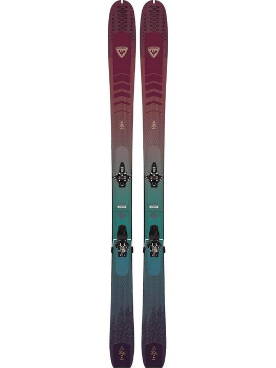 Narty skitourowe ROSSIGNOL ESCAPER W 87 NANO + wiązania LOOK HT Radical 10 D92 black