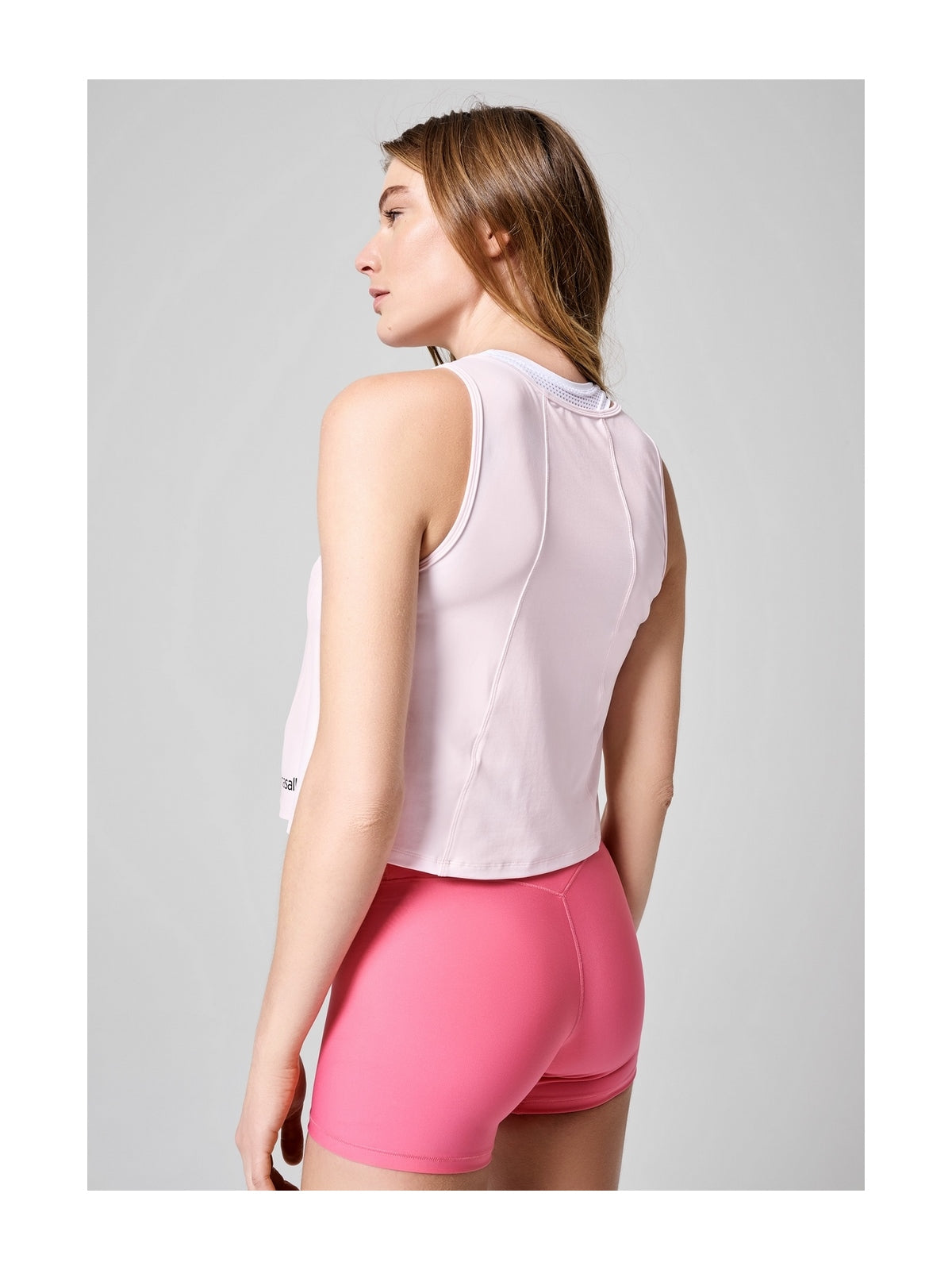 koszulka treningowa CASALL A-line Short Tank różowy - Koszulka - Adventure Sports