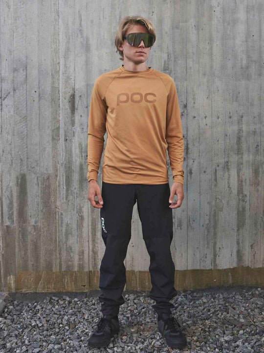 Spodnie rowerowe POC M’S Ardour All Weather Pants czarny - Spodenki - Adventure Sports
