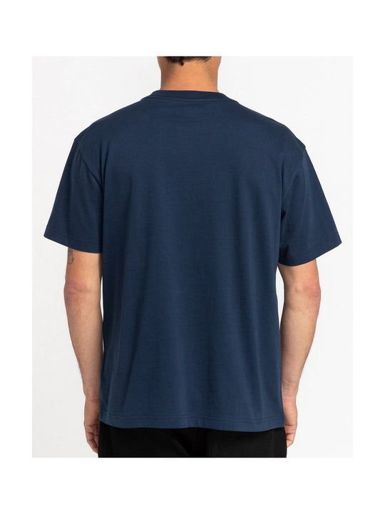 T-Shirt RVCA Quarantine Dreams - niebieski