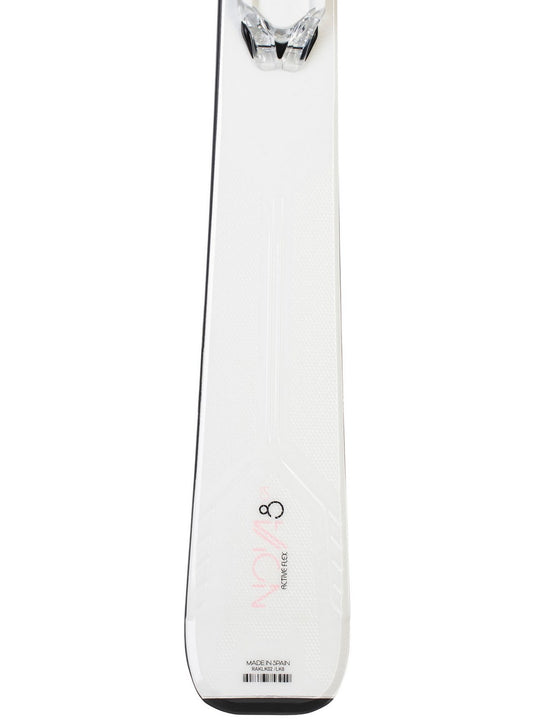 Narty ROSSIGNOL NOVA 8 Ca + wiązania LOOK Xpress W11 GW B83 white sparkle - Adventure Sports
